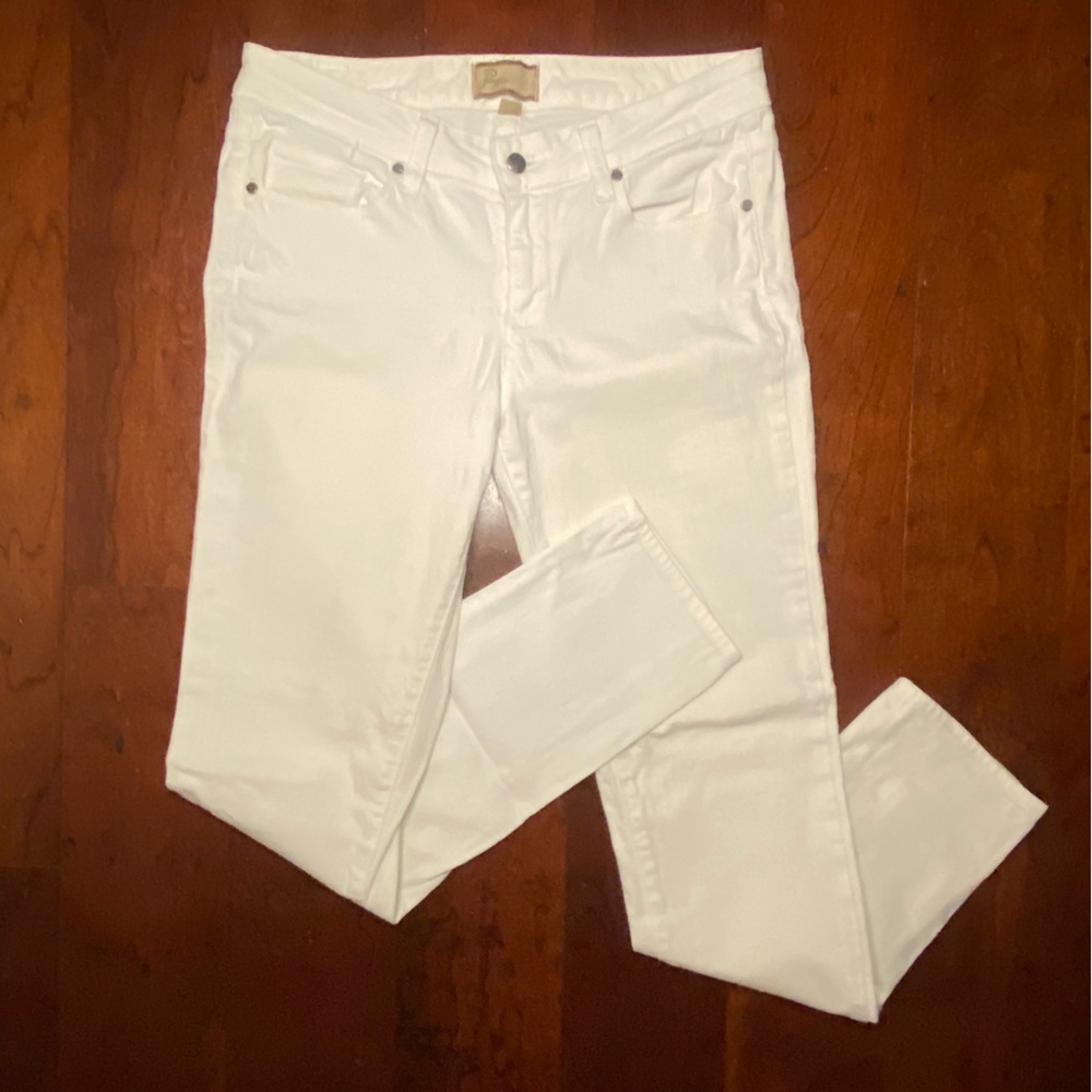 Paige Mid-rise Jeans White Women’s size 28